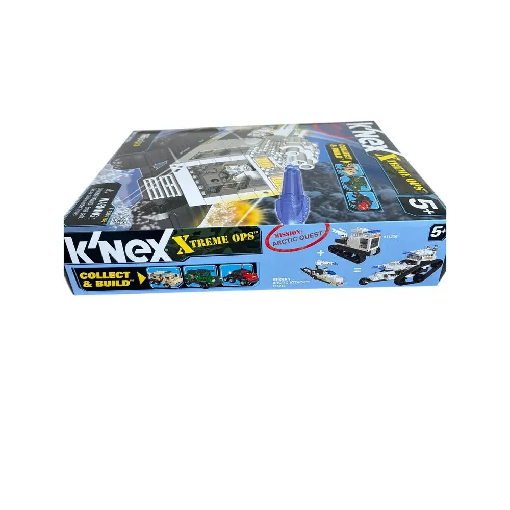 K'nex Xtreme Ops Mission: Arctic Quest collect and build-NIB